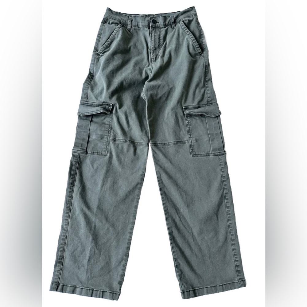GARAGE Y2K Chicago Cargo Buggy  Skate Pants Women's Size P/S Army reen